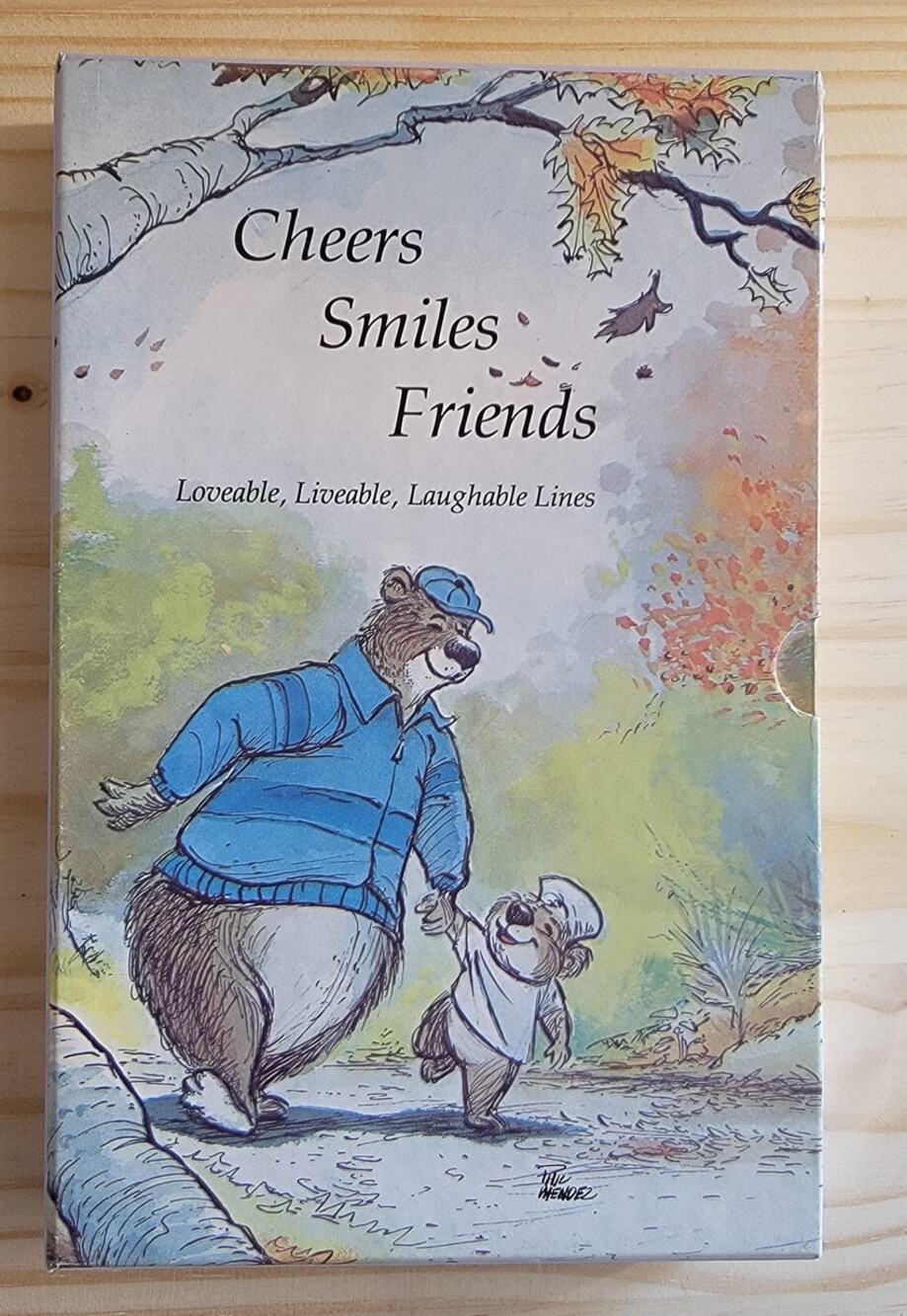 Cheers Smiles Friends Box Set by David & Marcia Kaplan 1984 3 Volumes